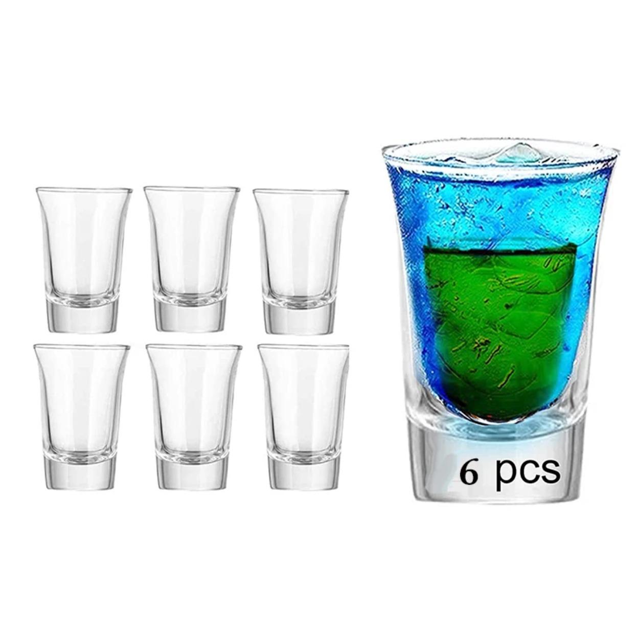 Heavy Base Shot Glass Set, Whiskey Shot Glasses, Mini Glass Cups For liqueur, Double Side Cordial Glasses,Tequila Cups Sm 25-70ml
Heavy Base Shot Glass Set, Whiskey Shot Glasses, Mini Glass Cups For liqueur, Double Side Cordial Glasses,Tequila Cups Sm 25-70ml