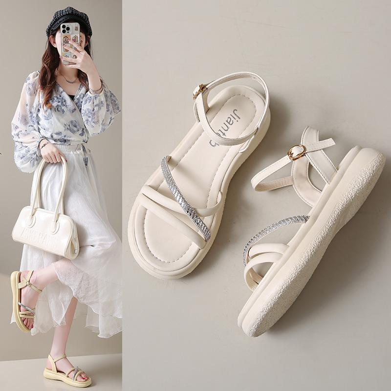 Summer shit wear fashion with skirt new flat bottom non-slip soft sole maternity sandals women 2025 feeling stepping on sports sandals 35 жёлтый
Summer shit wear fashion with skirt new flat bottom non-slip soft sole maternity sandals women 2025 feeling stepping on sports sandals 35 жёлтый