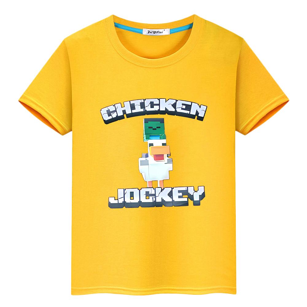 chicken jockey Print 100%Cotton t shirt for kids boy 10year Kawaii Tops Anime Short Cute Tees y2k one piece kids clothe girls 100 білий
chicken jockey Print 100%Cotton t shirt for kids boy 10year Kawaii Tops Anime Short Cute Tees y2k one piece kids clothe girls 100 білий