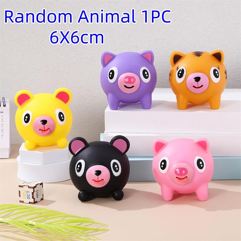 Screaming Pigs Squeeze Animal Ball Out with Sound Screaming Decompression Rubber Squeaky Toys Office Stress Goodie Bag Stuffer
Screaming Pigs Squeeze Animal Ball Out with Sound Screaming Decompression Rubber Squeaky Toys Office Stress Goodie Bag Stuffer