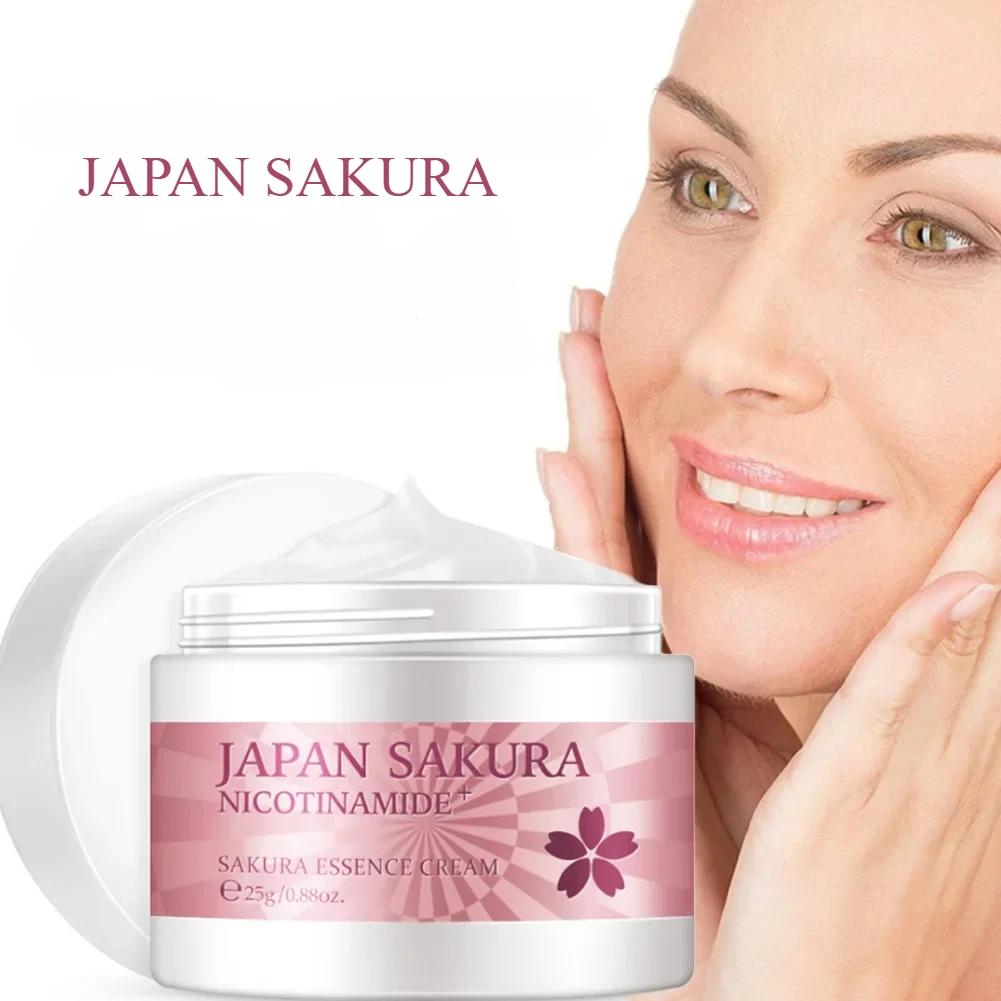 Japan SAKURA Nicotinamide Cream for Face Moisturizer Wrinkle Cover Serum Vitamin C Face Cream Skin Care Sakura
Japan SAKURA Nicotinamide Cream for Face Moisturizer Wrinkle Cover Serum Vitamin C Face Cream Skin Care Sakura