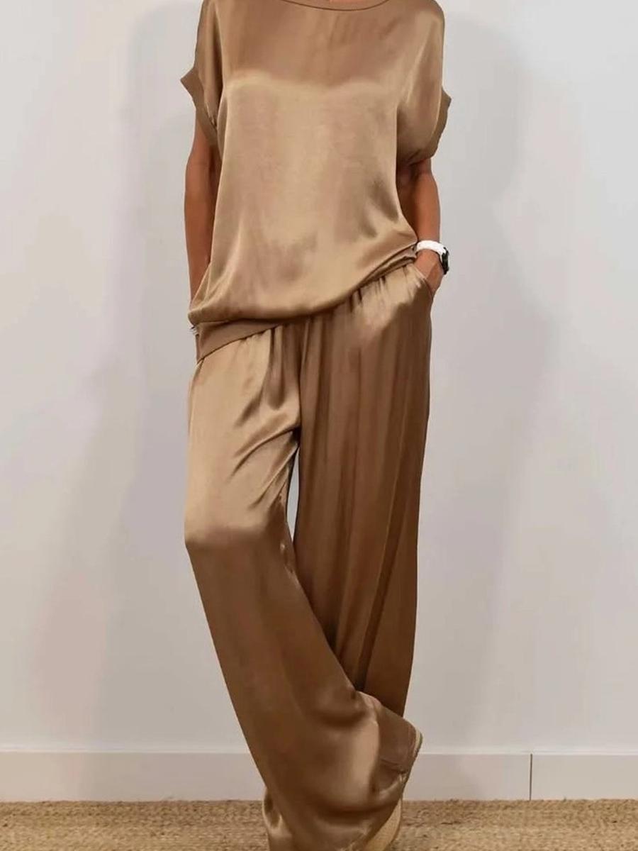 New Spring/Summer Men s Fashion Loose Shirt Wide Leg Pants Casual Set 3XL темно-коричневого кольору
New Spring/Summer Men s Fashion Loose Shirt Wide Leg Pants Casual Set 3XL темно-коричневого кольору