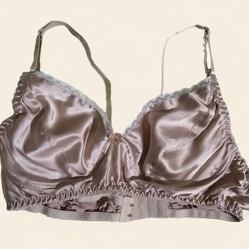 Mulberry Silk Double-Layer Satin Bra - Anti-Nipple, Ultra-Thin, Wireless & Breathable BC Cup. 46/105B/C тілесний
Mulberry Silk Double-Layer Satin Bra - Anti-Nipple, Ultra-Thin, Wireless & Breathable BC Cup. 46/105B/C тілесний