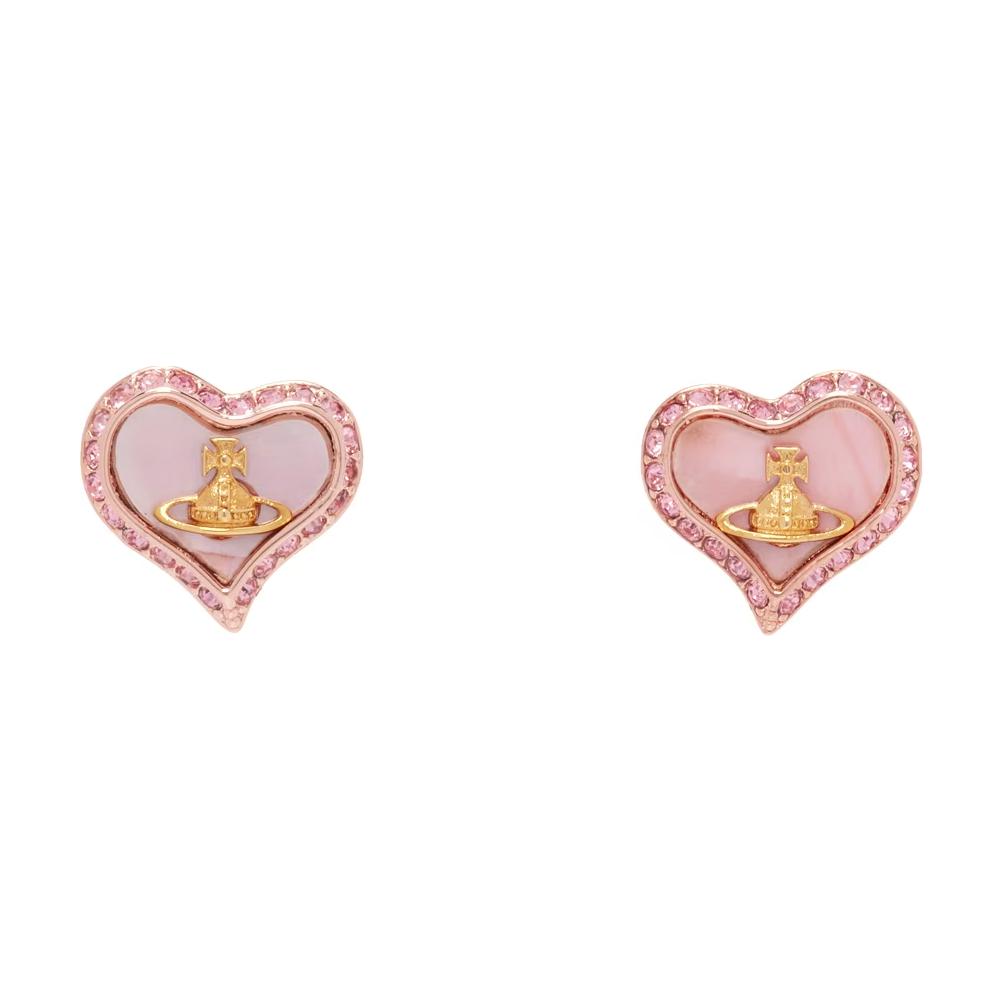 Vivienne Westwood Pin Buckle Design Earrings Women earrings Pink 241314F022063 Basic Packaging-Dust Bag+Box
Vivienne Westwood Pin Buckle Design Earrings Women earrings Pink 241314F022063 Basic Packaging-Dust Bag+Box