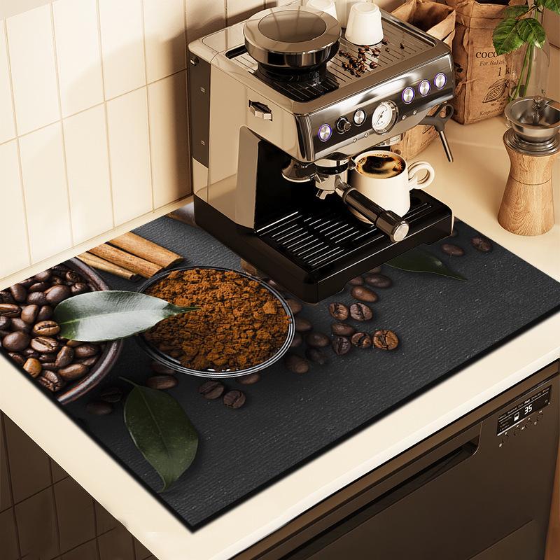 Быстросохнущий впитывающий коврик из кофейных зерен диатомита для столешниц и обеденных столов 30x40cm, 3.5mm Thick
Быстросохнущий впитывающий коврик из кофейных зерен диатомита для столешниц и обеденных столов 30x40cm, 3.5mm Thick