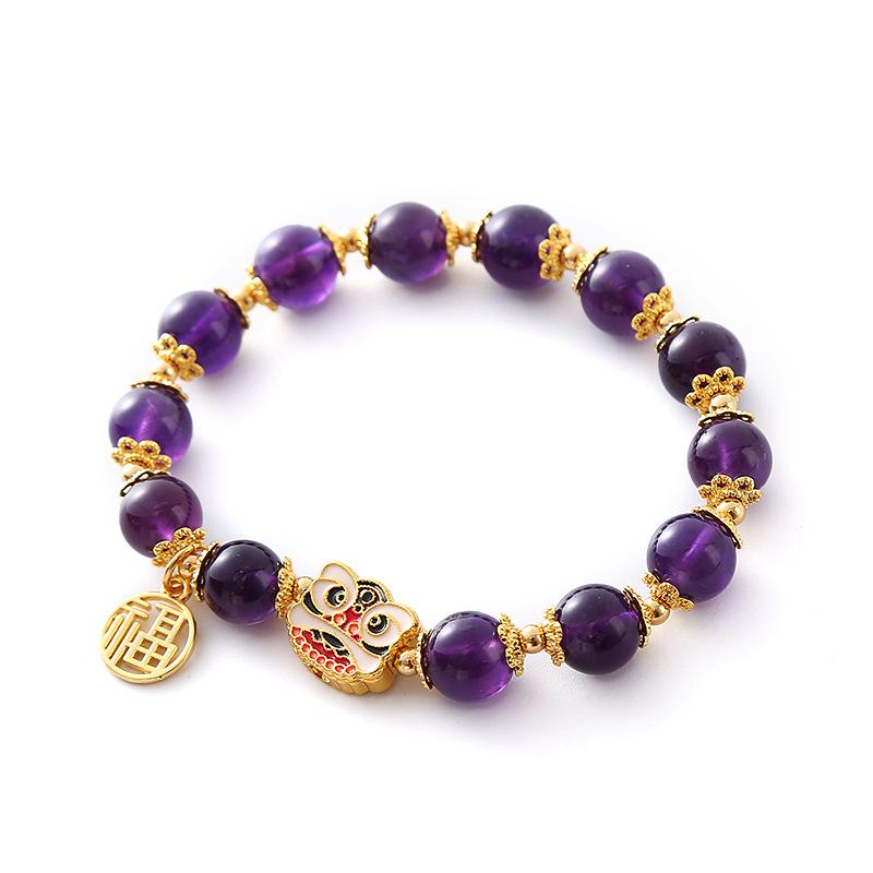 Vintage natural amethyst bracelet Bangles Women Fashion Jewelry accessories Gift фіолетовий
Vintage natural amethyst bracelet Bangles Women Fashion Jewelry accessories Gift фіолетовий