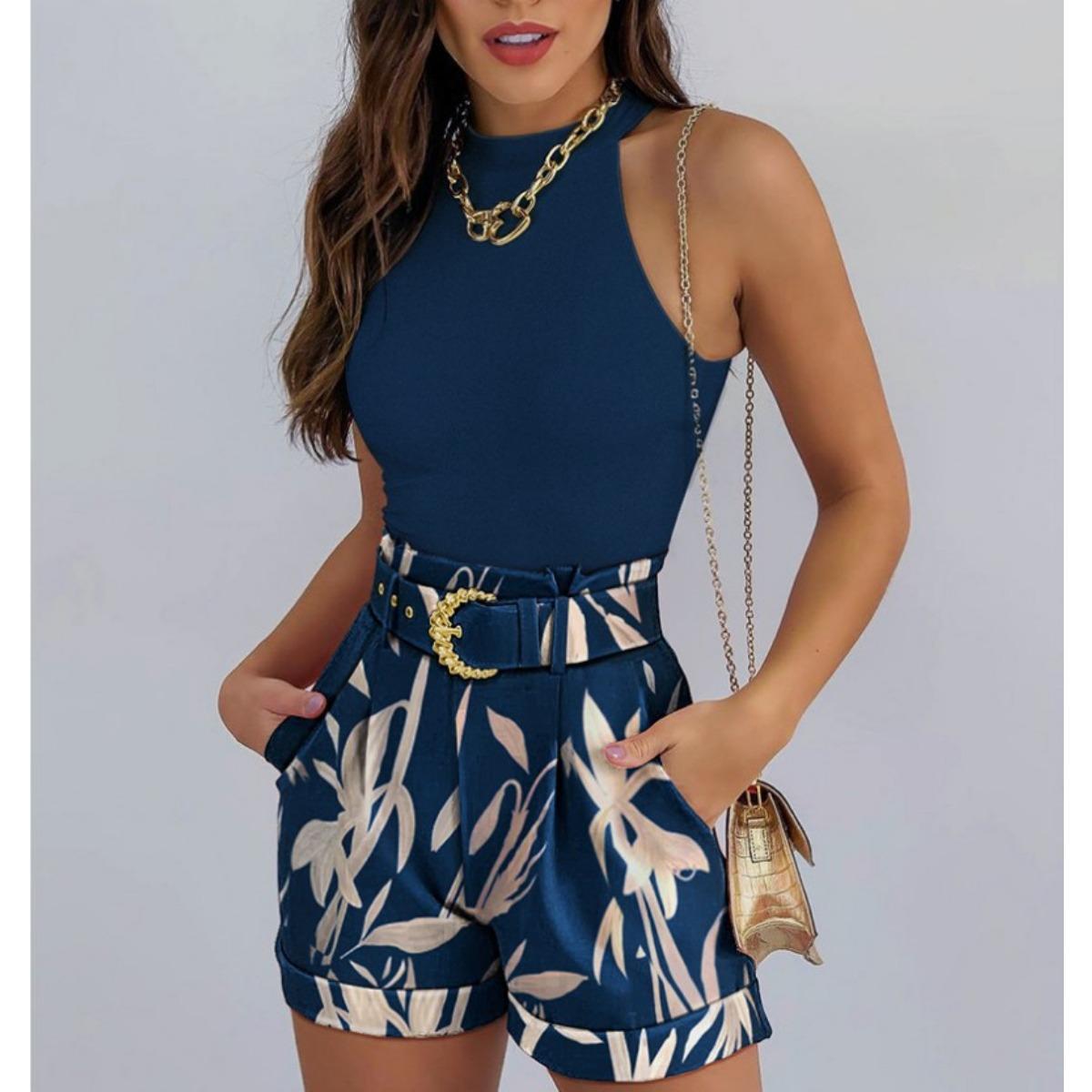 Новий повсякденний модний жіночий костюм без рукавів, з висячою шиєю S
Новий повсякденний модний жіночий костюм без рукавів, з висячою шиєю S