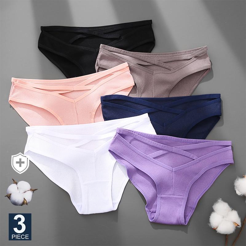 FINETOO 3 шт./компл., S-XL, сексуальные хлопковые трусики для женщин, женское нижнее белье с перекрестными ремешками, короткие трусы для девочек, 6 однотонных цветов, женские танга S
FINETOO 3 шт./компл., S-XL, сексуальные хлопковые трусики для женщин, женское нижнее белье с перекрестными ремешками, короткие трусы для девочек, 6 однотонных цветов, женские танга S