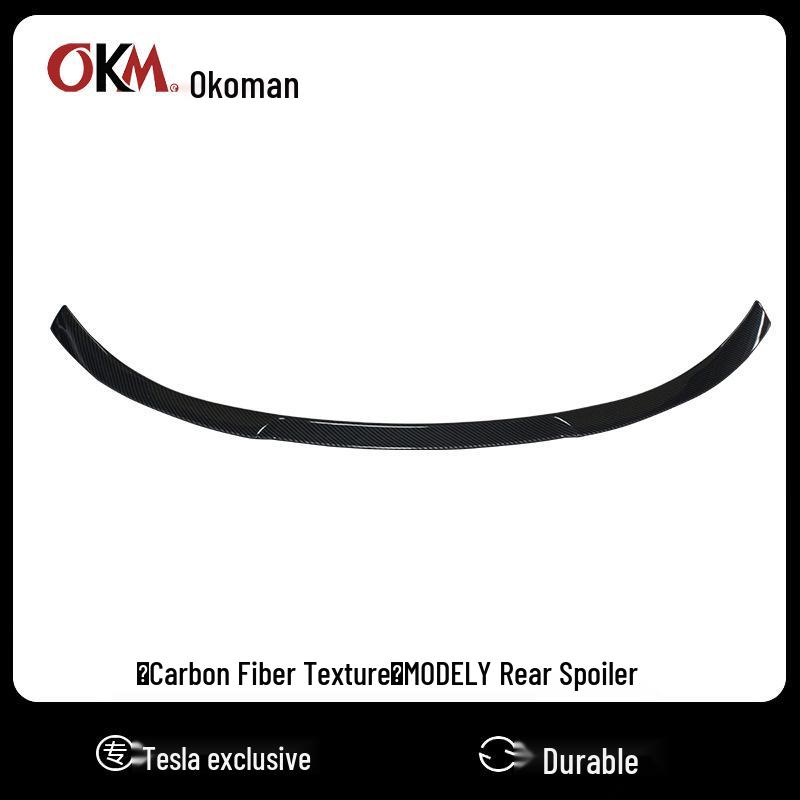 Tesla Model Y Rear Spoiler (2019-2024) High-Performance P Version Deflector Exterior Accessory. Glossy Black
Tesla Model Y Rear Spoiler (2019-2024) High-Performance P Version Deflector Exterior Accessory. Glossy Black