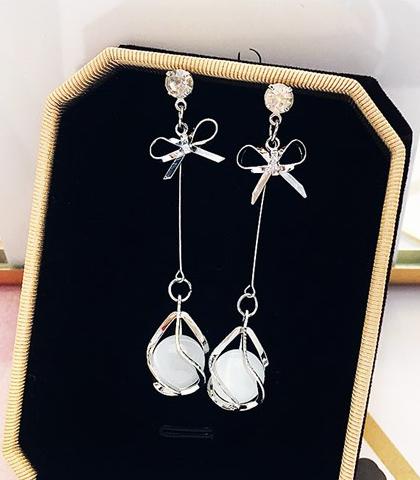 2021 New Exquisite Simple Net Celebrity Temperament High Sense Bow Long Earrings Fashion Zircon Accessories Earrings For Women мідний
2021 New Exquisite Simple Net Celebrity Temperament High Sense Bow Long Earrings Fashion Zircon Accessories Earrings For Women мідний