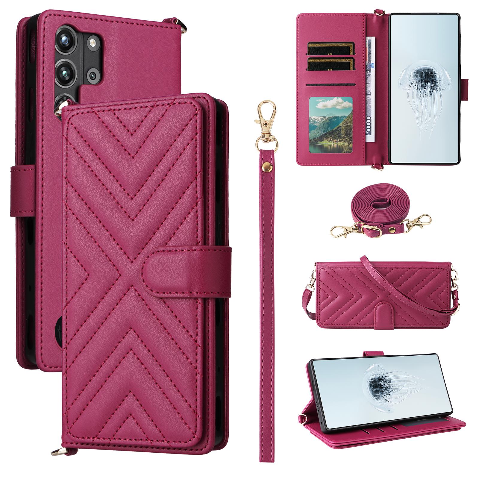 For ZTE nubia Red Magic 10 Pro 5G/10 Pro+ 5G Wallet Case with Shoulder/Wrist Strap Leather Phone Cover Stand Rose
For ZTE nubia Red Magic 10 Pro 5G/10 Pro+ 5G Wallet Case with Shoulder/Wrist Strap Leather Phone Cover Stand Rose