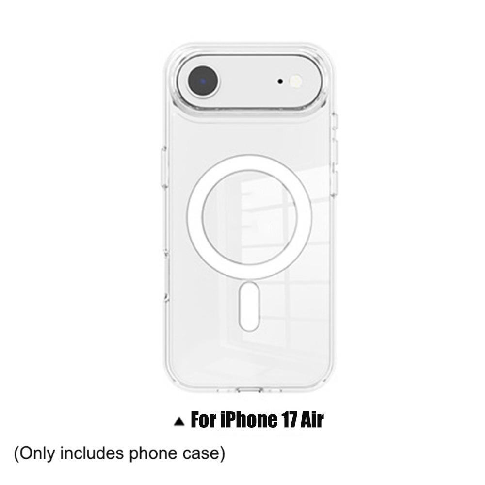Shockproof Magnetic Case Transparent Phone Case for iPhone 17/Air/Pro/ProMax Device Cover For iPhone 17 Air
Shockproof Magnetic Case Transparent Phone Case for iPhone 17/Air/Pro/ProMax Device Cover For iPhone 17 Air