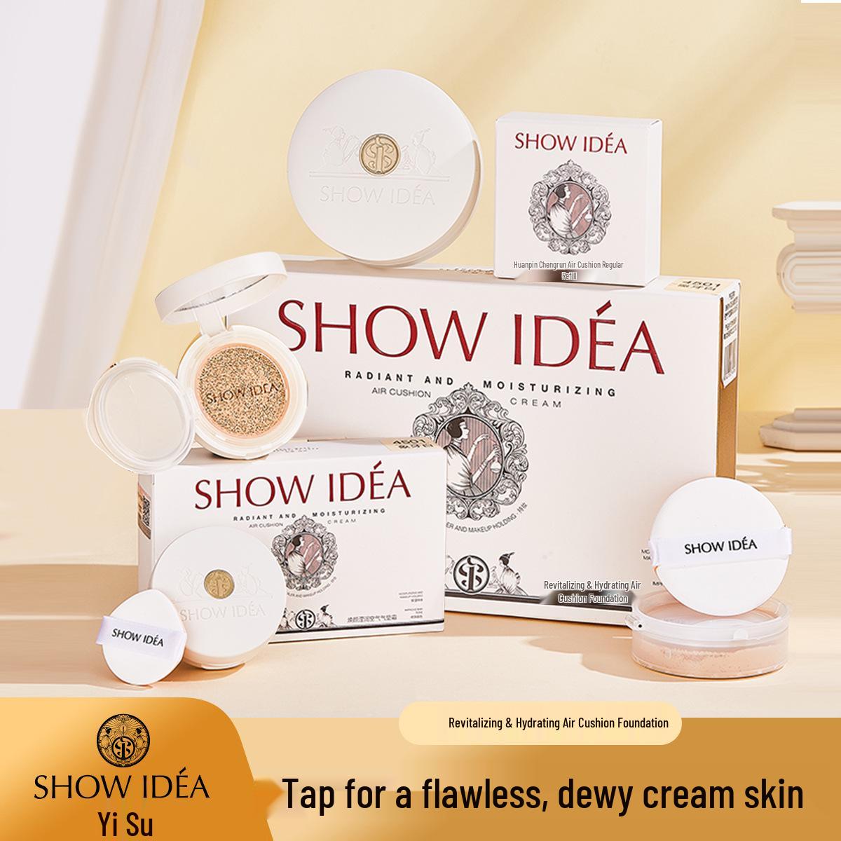 Chinese Style Long-lasting Cushion Cream: Conceals Pores, Smooths Rough Skin, Stays Put, Ideal for Yellowish Skin Tones. 15g + 15g природний
Chinese Style Long-lasting Cushion Cream: Conceals Pores, Smooths Rough Skin, Stays Put, Ideal for Yellowish Skin Tones. 15g + 15g природний