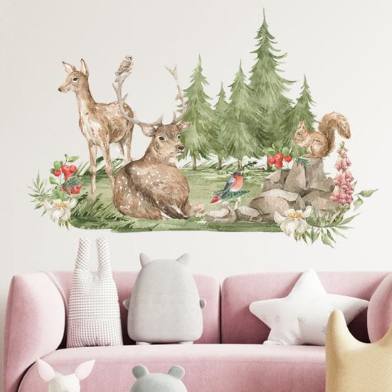 Наклейки на стену с узором оленя, водонепроницаемые ПВХ, отличное качество изготовления, наклейка на стену
Наклейки на стену с узором оленя, водонепроницаемые ПВХ, отличное качество изготовления, наклейка на стену
