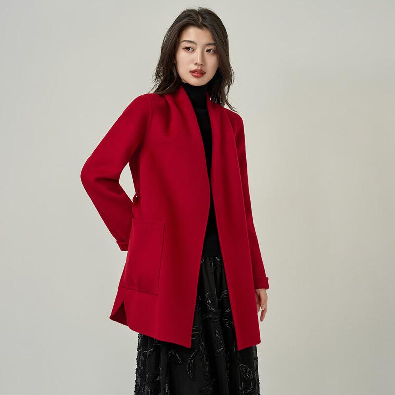 Iveni 2025 Winter V-Neck Wool Blend Double-Faced Coat S
Iveni 2025 Winter V-Neck Wool Blend Double-Faced Coat S