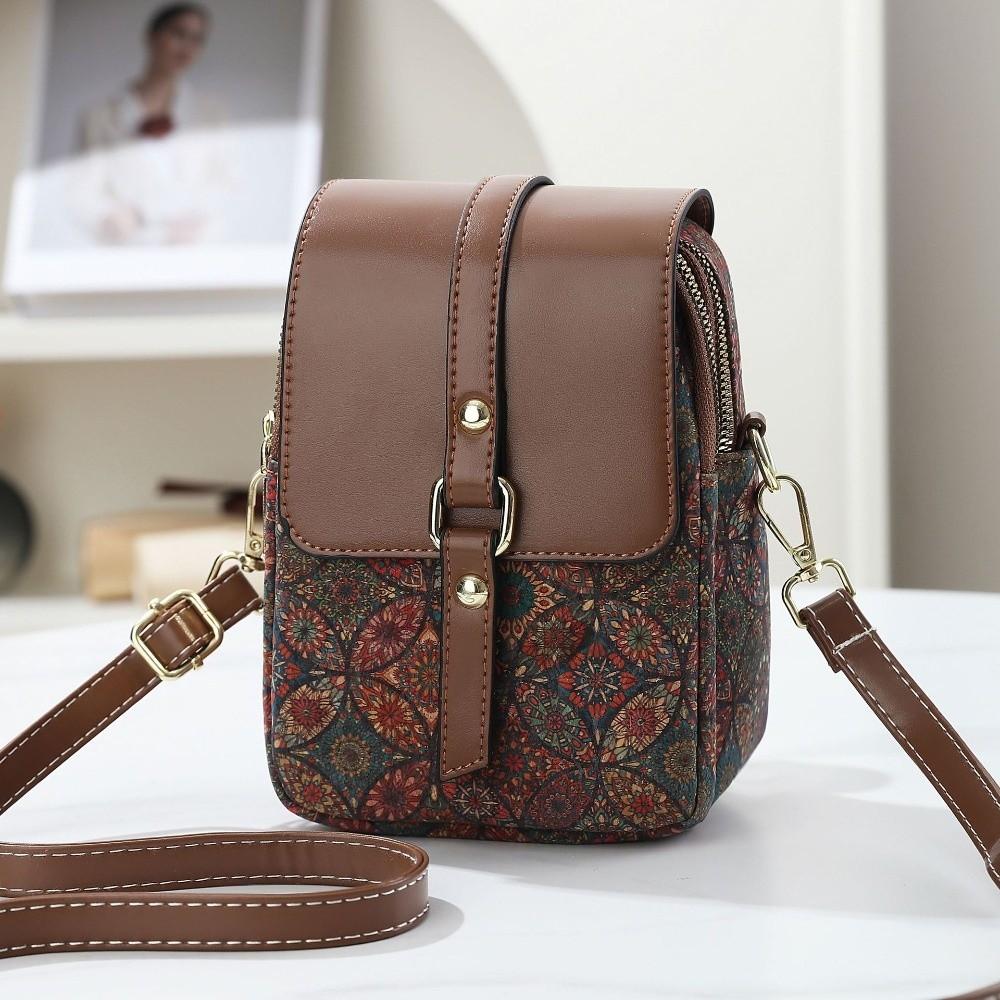Women Fashion Bohemian Style Printed Phone Bag PU Leather Versatile Single Shoulder Bag Ethnic Style Luxury Handbag For Ladies
Women Fashion Bohemian Style Printed Phone Bag PU Leather Versatile Single Shoulder Bag Ethnic Style Luxury Handbag For Ladies