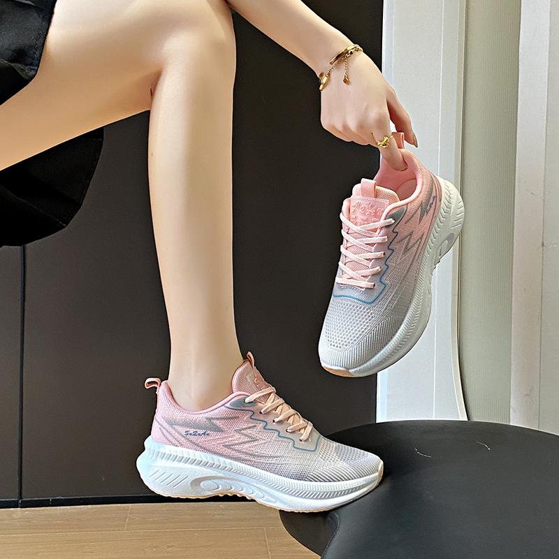 Spring new fly-woven shoes sports women s mesh breathable student casual shoes platform running 40
Spring new fly-woven shoes sports women s mesh breathable student casual shoes platform running 40