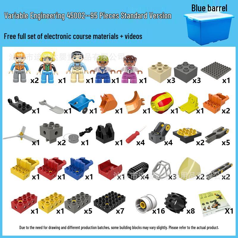 Compatible with LEGO 9656, 45002 Mechanism, 45012 Teaching Aids, 9090 Kindergarten, and 9076 Loose Parts. Without book
Compatible with LEGO 9656, 45002 Mechanism, 45012 Teaching Aids, 9090 Kindergarten, and 9076 Loose Parts. Without book