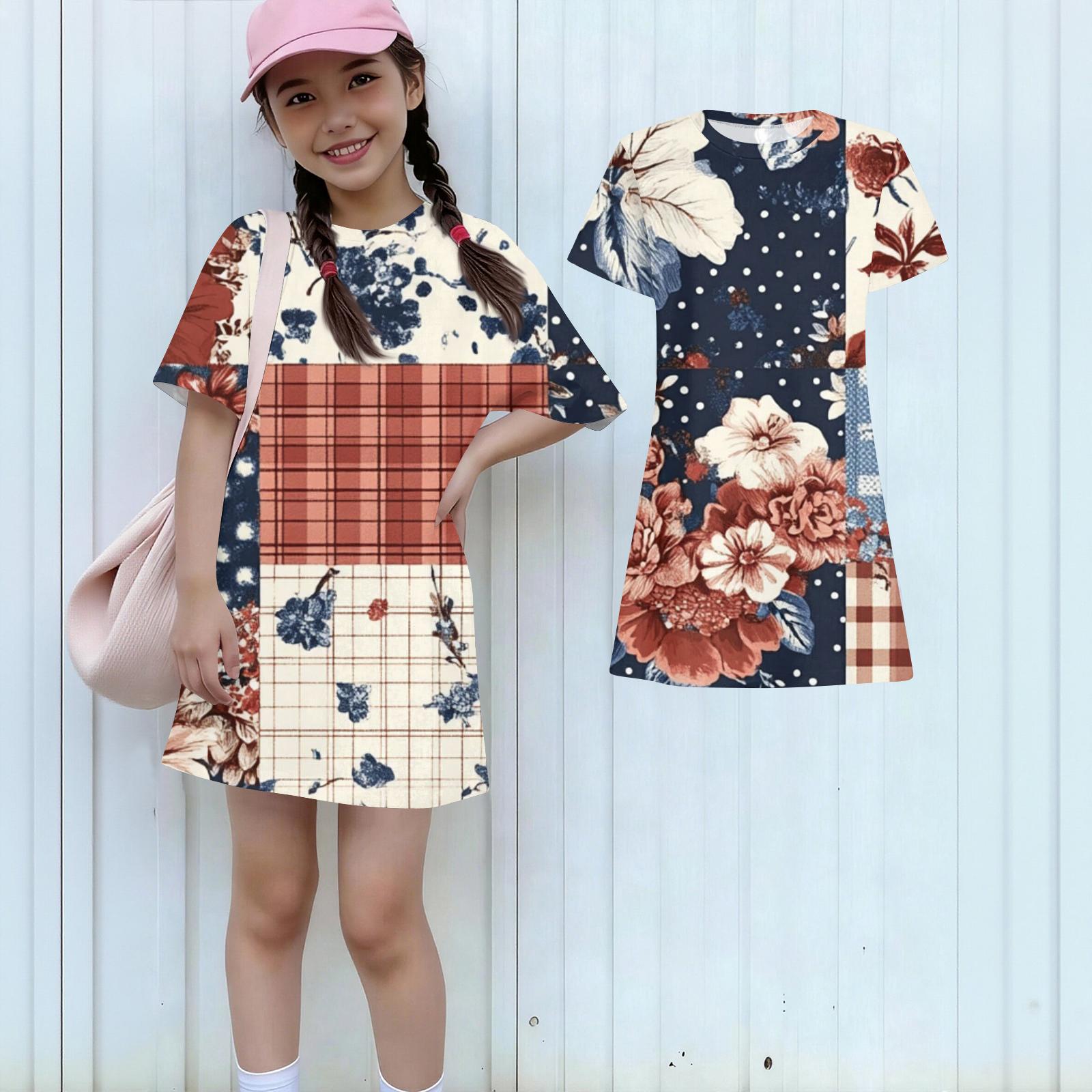 Girls Independence Day Print Casual Dress Kids Loose Round Neck Short Sleeve Thin Sundress 160 кавун червоний колір
Girls Independence Day Print Casual Dress Kids Loose Round Neck Short Sleeve Thin Sundress 160 кавун червоний колір