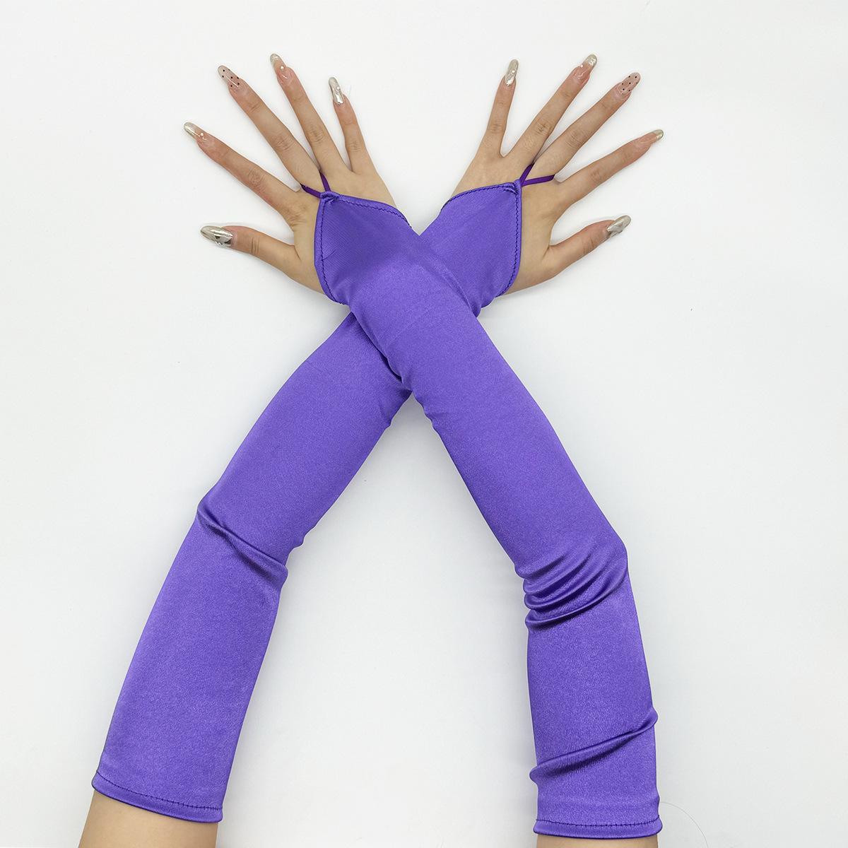 Women Satin Hook Finger Long Fingerless Gloves Bride S Wedding Dress Performance Party Retro Style Opera Etiquette Accessories One Size
Women Satin Hook Finger Long Fingerless Gloves Bride S Wedding Dress Performance Party Retro Style Opera Etiquette Accessories One Size