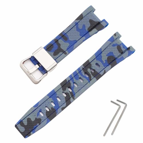 Replacement Silicone Strap for Casio GST-W300, GST-S300, GST-W310, GST-W330, and GST-W100 Watches, Soft, Sports, Shockproof, and Sweatproof (Camouflag
Replacement Silicone Strap for Casio GST-W300, GST-S300, GST-W310, GST-W330, and GST-W100 Watches, Soft, Sports, Shockproof, and Sweatproof (Camouflag