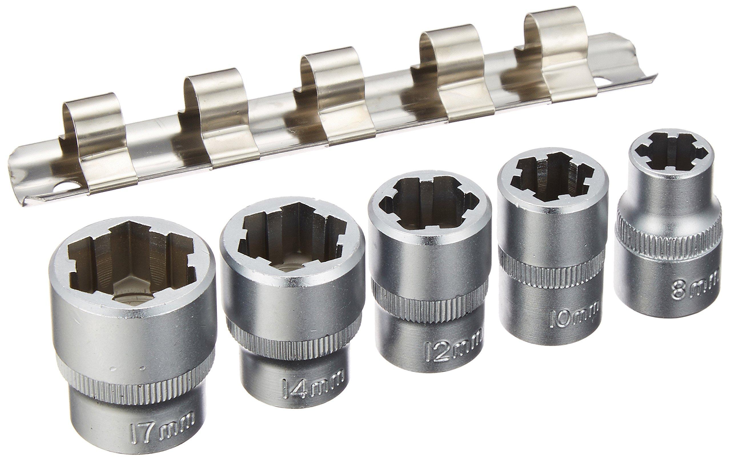 Bike Parts Center Motorcycle Tools Reverse Socket Set Socket Drive Size Inch 5PCS 975036 3/8 9.5mm
Bike Parts Center Motorcycle Tools Reverse Socket Set Socket Drive Size Inch 5PCS 975036 3/8 9.5mm