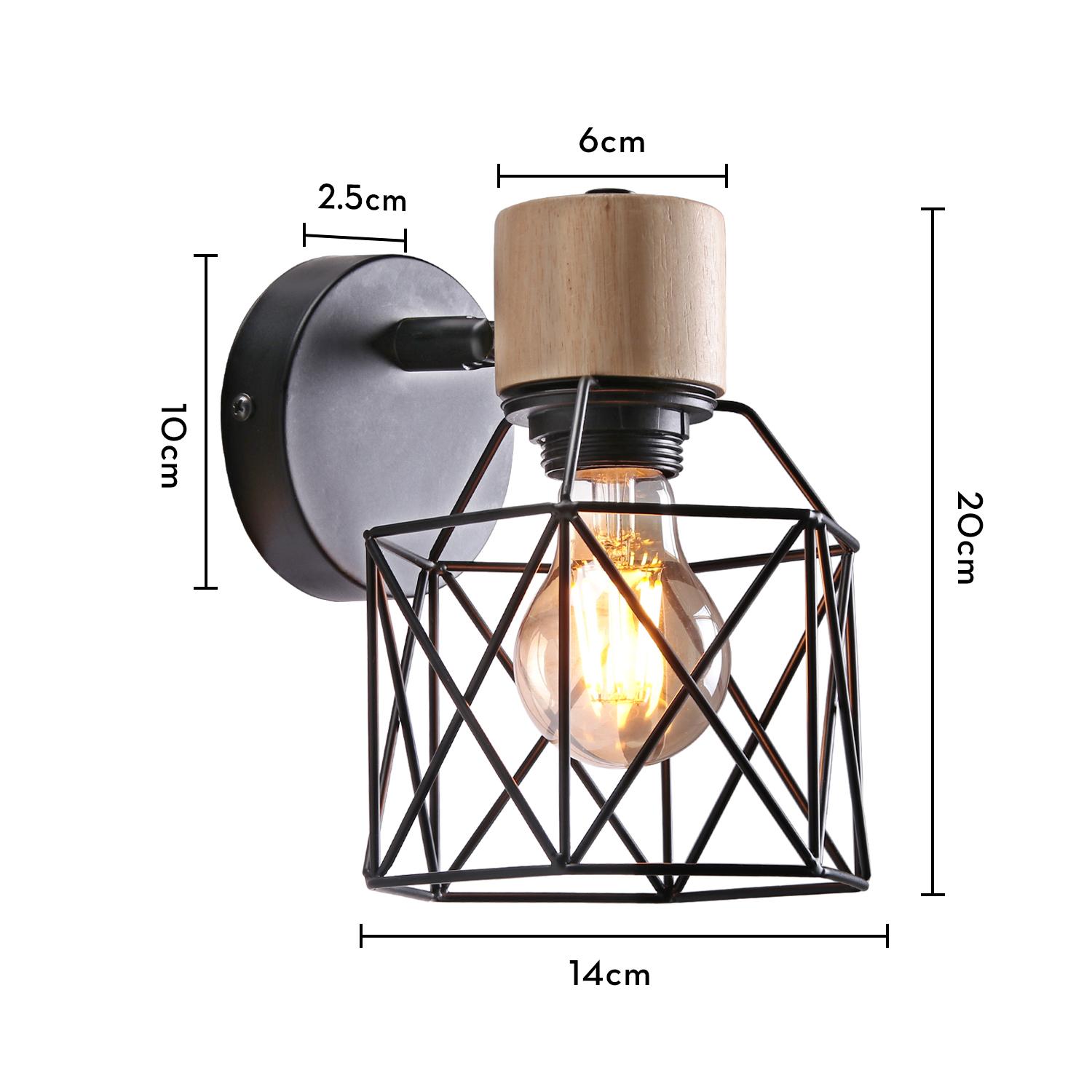 New Modern Wood LED Wall Light Metal Living Room Nordic Bedside Lamp Bedroom Ceiling Lampshade Decor Lighting Lampara Led without bulb чорний
New Modern Wood LED Wall Light Metal Living Room Nordic Bedside Lamp Bedroom Ceiling Lampshade Decor Lighting Lampara Led without bulb чорний