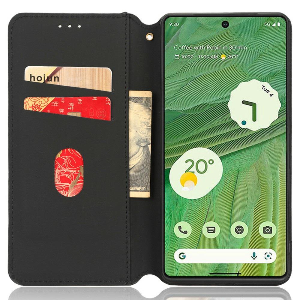 For Google Pixel 7 5G Anti-scratch Phone Case Stand Magnetic Auto Closing Imprinted Rhombus Pattern PU Leather Flip Wallet Cover Blue
For Google Pixel 7 5G Anti-scratch Phone Case Stand Magnetic Auto Closing Imprinted Rhombus Pattern PU Leather Flip Wallet Cover Blue