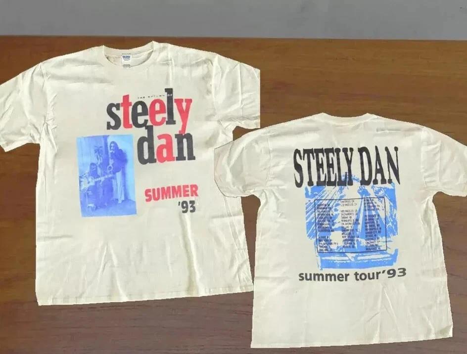 Винтажная футболка Steely Dan Летний тур 1993 года 100% Хлопок Мужская Футболка Топ M
Винтажная футболка Steely Dan Летний тур 1993 года 100% Хлопок Мужская Футболка Топ M