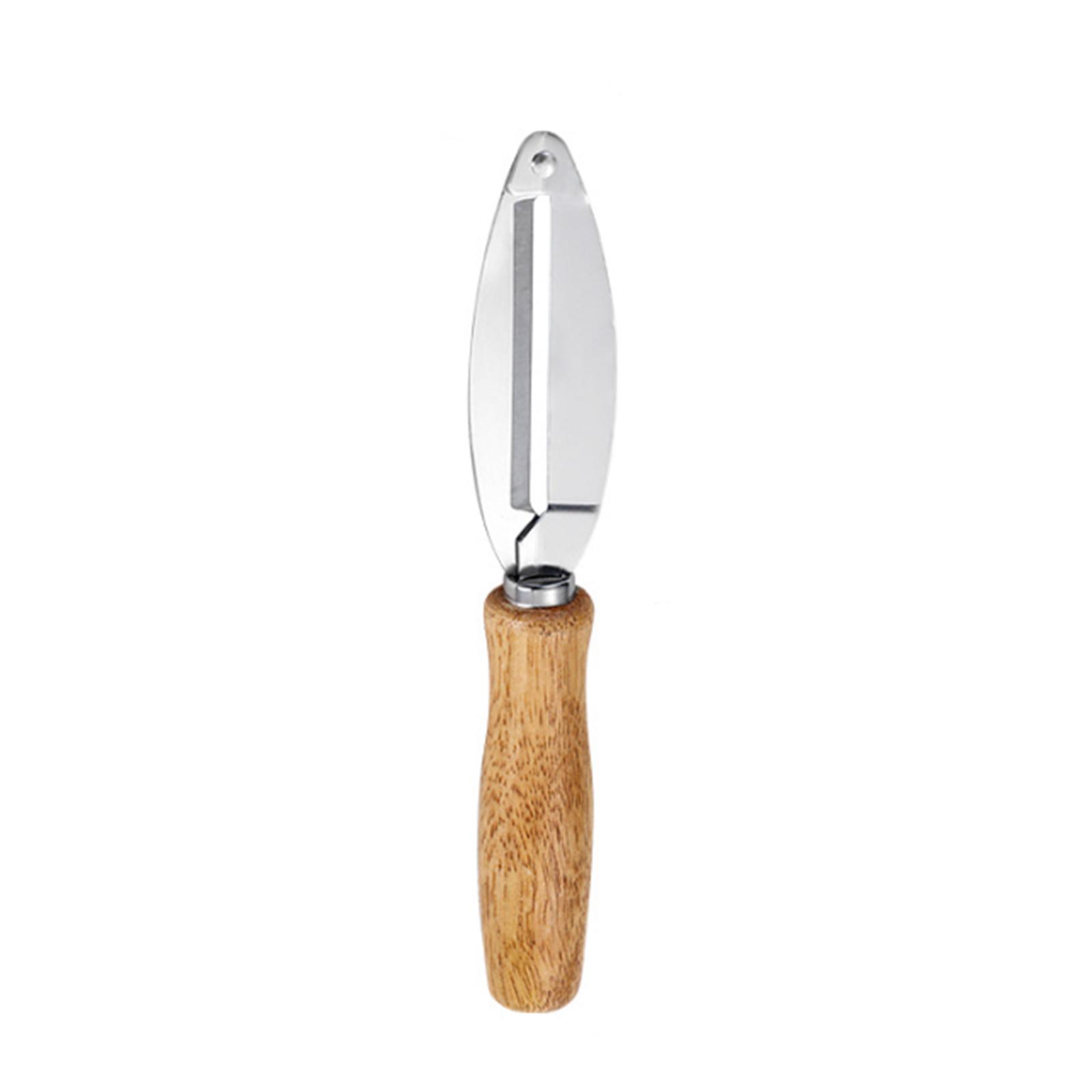 Multifunctional Kitchen Peeler, New Stainless Steel Kitchen Tool, Suitable For Vegetables Wooden Handle Carrot And Potato Peeler. One Size
Multifunctional Kitchen Peeler, New Stainless Steel Kitchen Tool, Suitable For Vegetables Wooden Handle Carrot And Potato Peeler. One Size