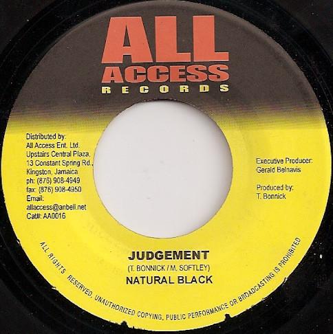 7inch Record NATURAL BLACK / LIVE WYYA - Judgement / War Gainst Lucifer AA0016 All Access 2004 Jamaica Reggae, Ska & Dub Used
7inch Record NATURAL BLACK / LIVE WYYA - Judgement / War Gainst Lucifer AA0016 All Access 2004 Jamaica Reggae, Ska & Dub Used