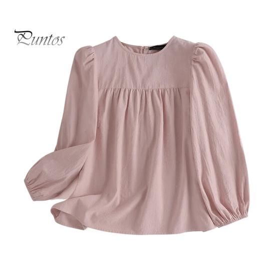 Женская весенне-летняя повседневная рубашка с круглым вырезом и фонариком, пуловер с длинными рукавами, однотонная рубашка свободного покроя, уличная одежда L розовый
Женская весенне-летняя повседневная рубашка с круглым вырезом и фонариком, пуловер с длинными рукавами, однотонная рубашка свободного покроя, уличная одежда L розовый