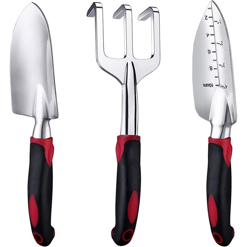 A25F-Heavy Duty 3-Piece Garden Tool Set, Garden Hand Shovel& Trowel For Weeding, Idea For Transplanting And Planting
A25F-Heavy Duty 3-Piece Garden Tool Set, Garden Hand Shovel& Trowel For Weeding, Idea For Transplanting And Planting