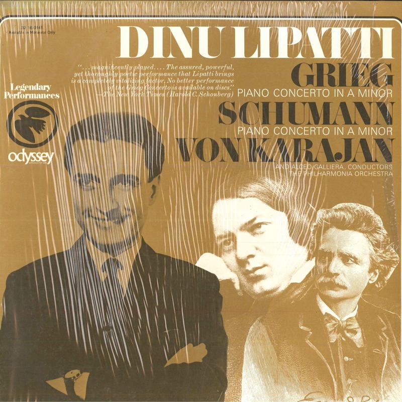 LP Record DINU LIPATTI, HERBERT VON KARAJAN / - Schumann / Grieg: Piano Concerto In 32160141 Odyssey 1967 US Classical Used
LP Record DINU LIPATTI, HERBERT VON KARAJAN / - Schumann / Grieg: Piano Concerto In 32160141 Odyssey 1967 US Classical Used
