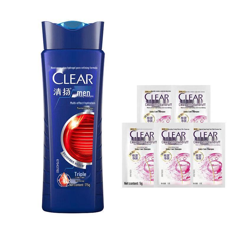 Clear Men Anti-Dandruff Multi-Effect Hydrating Shampoo
Clear Men Anti-Dandruff Multi-Effect Hydrating Shampoo