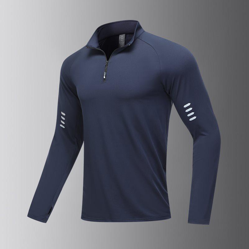 Men s Quick-Dry Half-Zip Long Sleeve Sports T-shirt for Running & Cycling Medium темно-синий
Men s Quick-Dry Half-Zip Long Sleeve Sports T-shirt for Running & Cycling Medium темно-синий