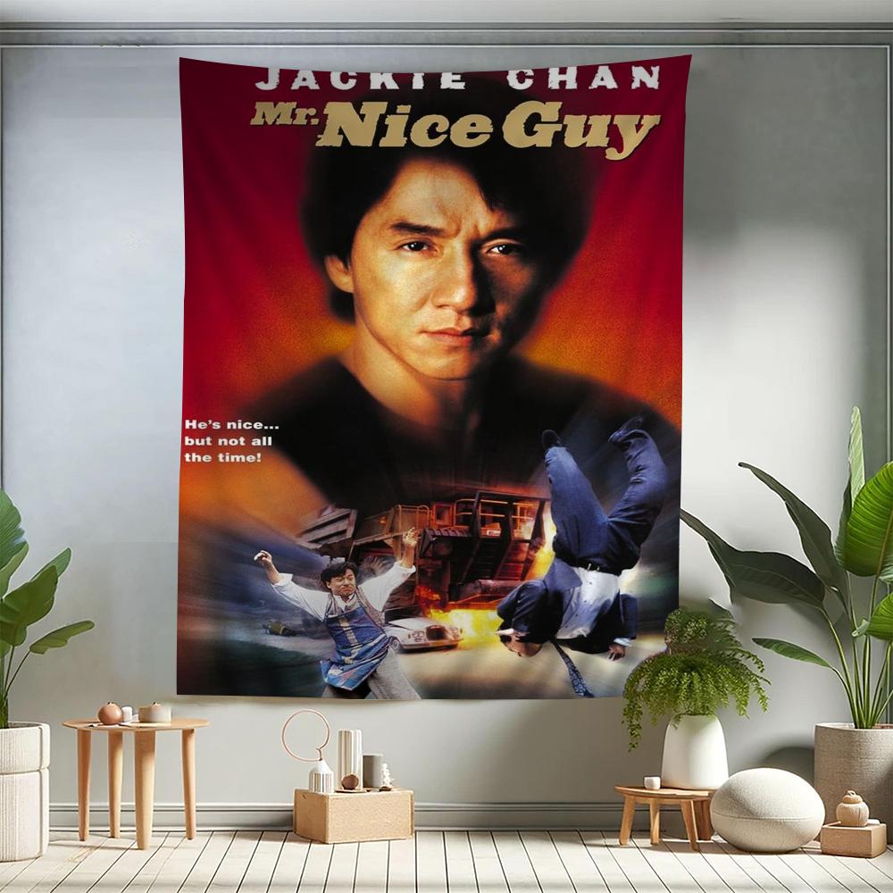 Famous Chinese Action Star Jackie Chan DIY Wall Tapestry for Living Room Home Dorm Decor Wall Art Decor 74x94cm(29x37in)
Famous Chinese Action Star Jackie Chan DIY Wall Tapestry for Living Room Home Dorm Decor Wall Art Decor 74x94cm(29x37in)