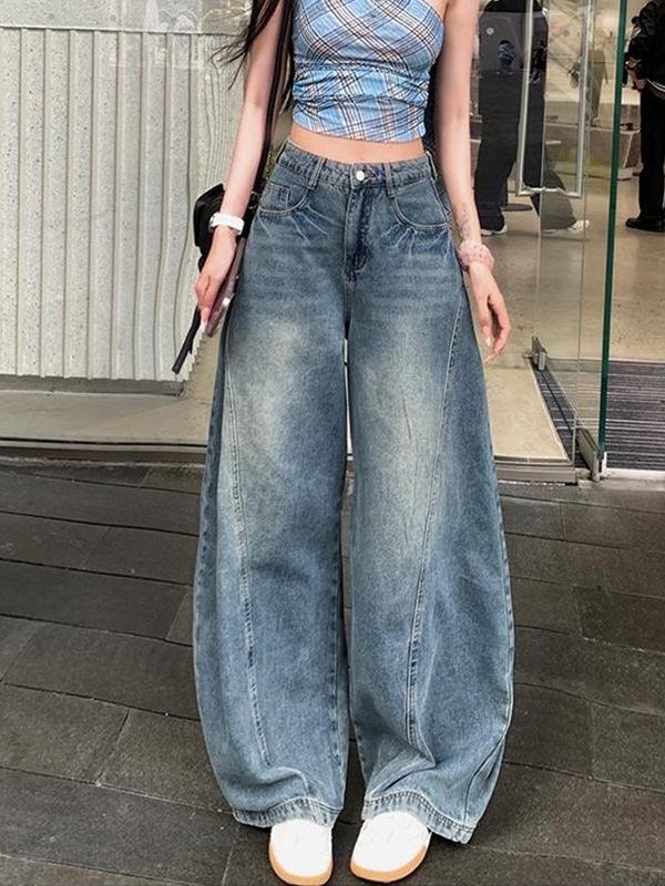 2025 Unisex Plus Size High-Waist Wide Leg Jeans - Slimming, Curved Leg Fit for Pear-Shaped Bodies L
2025 Unisex Plus Size High-Waist Wide Leg Jeans - Slimming, Curved Leg Fit for Pear-Shaped Bodies L