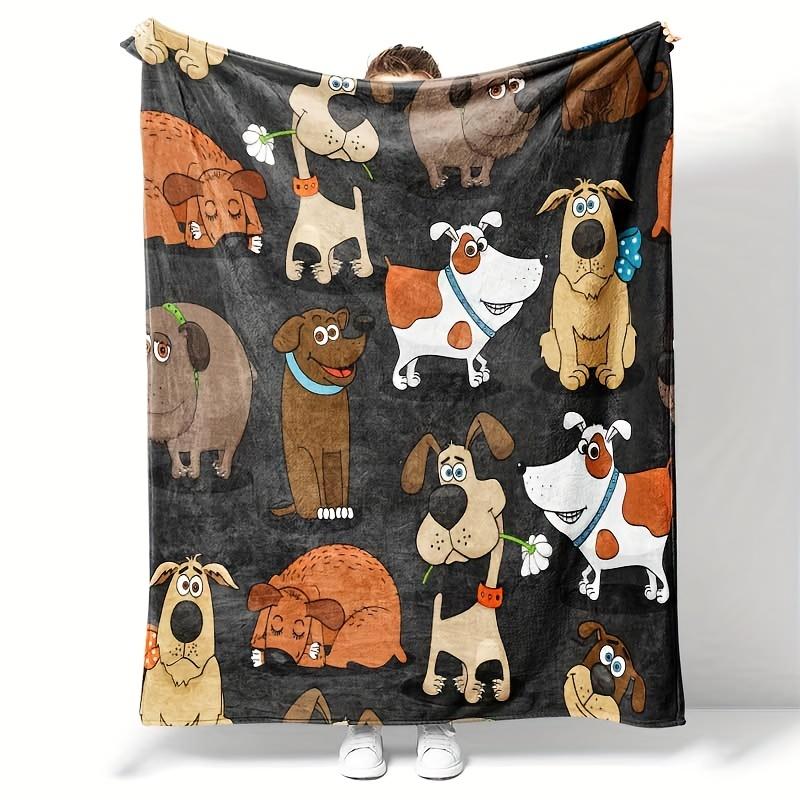 Всесезонный фланелевый плед с милым мультяшным псом - Мягкий, теплый и удобный, Отлично подходит для дивана или кровати, Разноцветный вариант 30x40in
Всесезонный фланелевый плед с милым мультяшным псом - Мягкий, теплый и удобный, Отлично подходит для дивана или кровати, Разноцветный вариант 30x40in