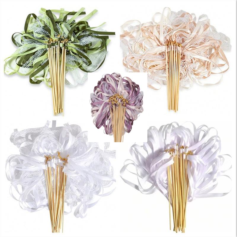 Colorful Ribbon Magic Wands Fairy Sticks Party Wedding Decoration Festive Supplies
Colorful Ribbon Magic Wands Fairy Sticks Party Wedding Decoration Festive Supplies