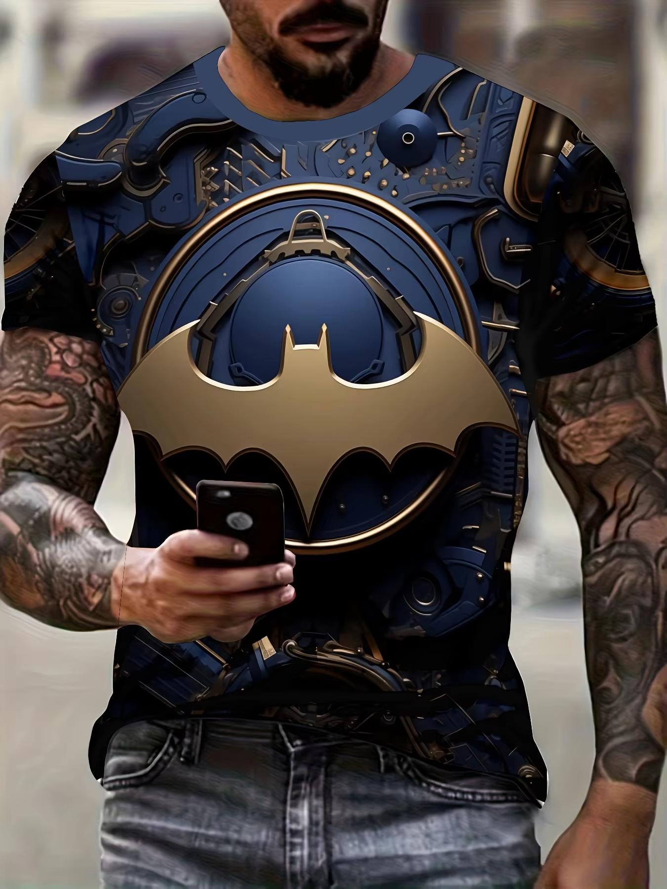 2026 New Summer Men Batman 3D Graphic Print T-Shirt Modern Superhero Apparel Anime Tshirt Men Women Tops Clothing XXS
2026 New Summer Men Batman 3D Graphic Print T-Shirt Modern Superhero Apparel Anime Tshirt Men Women Tops Clothing XXS