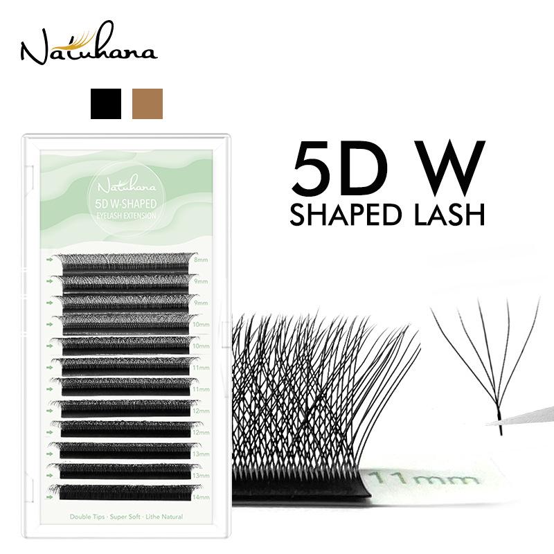 NATUHANA Five-Leaf Clover 5D Grafting Eyelashes: Black Brown, Soft, Dense, No Root Dispersion False Eyelashes. Black C Curl
NATUHANA Five-Leaf Clover 5D Grafting Eyelashes: Black Brown, Soft, Dense, No Root Dispersion False Eyelashes. Black C Curl