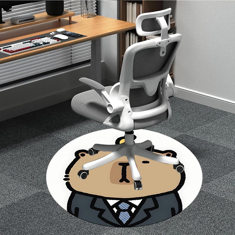 1pc Capybara Costume Chair Carpet for Office Non-Slip, Machine Washable Rug for Office, Room - Holiday Decor, Machine Made yy251016087 80cm by 80cm
1pc Capybara Costume Chair Carpet for Office Non-Slip, Machine Washable Rug for Office, Room - Holiday Decor, Machine Made yy251016087 80cm by 80cm