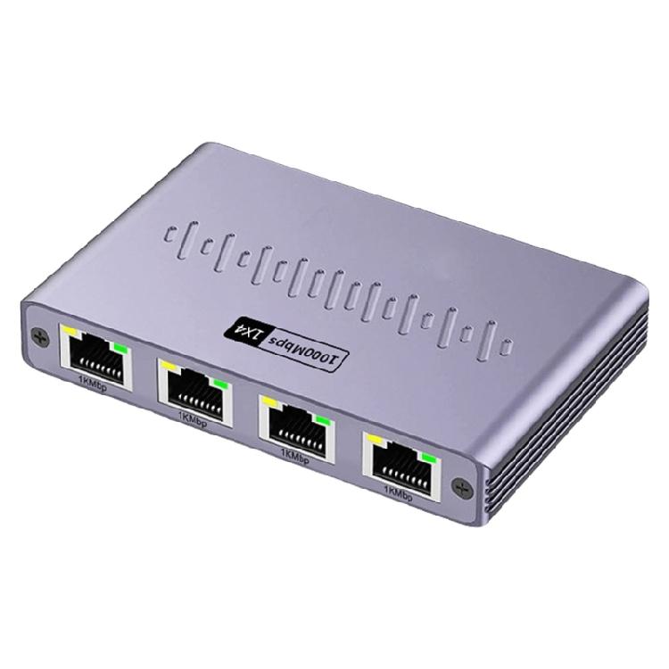 Multiple Device Ethernet Splitter 4 Port Gigabit Speed Networking Hub Aluminum Housing for Home Office Connection 1
Multiple Device Ethernet Splitter 4 Port Gigabit Speed Networking Hub Aluminum Housing for Home Office Connection 1