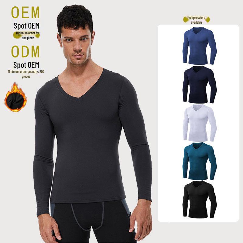 Men s Winter V-Neck Fleece-Lined Long-Sleeve Quick-Dry Fitness Top for Running and Basketball S чорний
Men s Winter V-Neck Fleece-Lined Long-Sleeve Quick-Dry Fitness Top for Running and Basketball S чорний