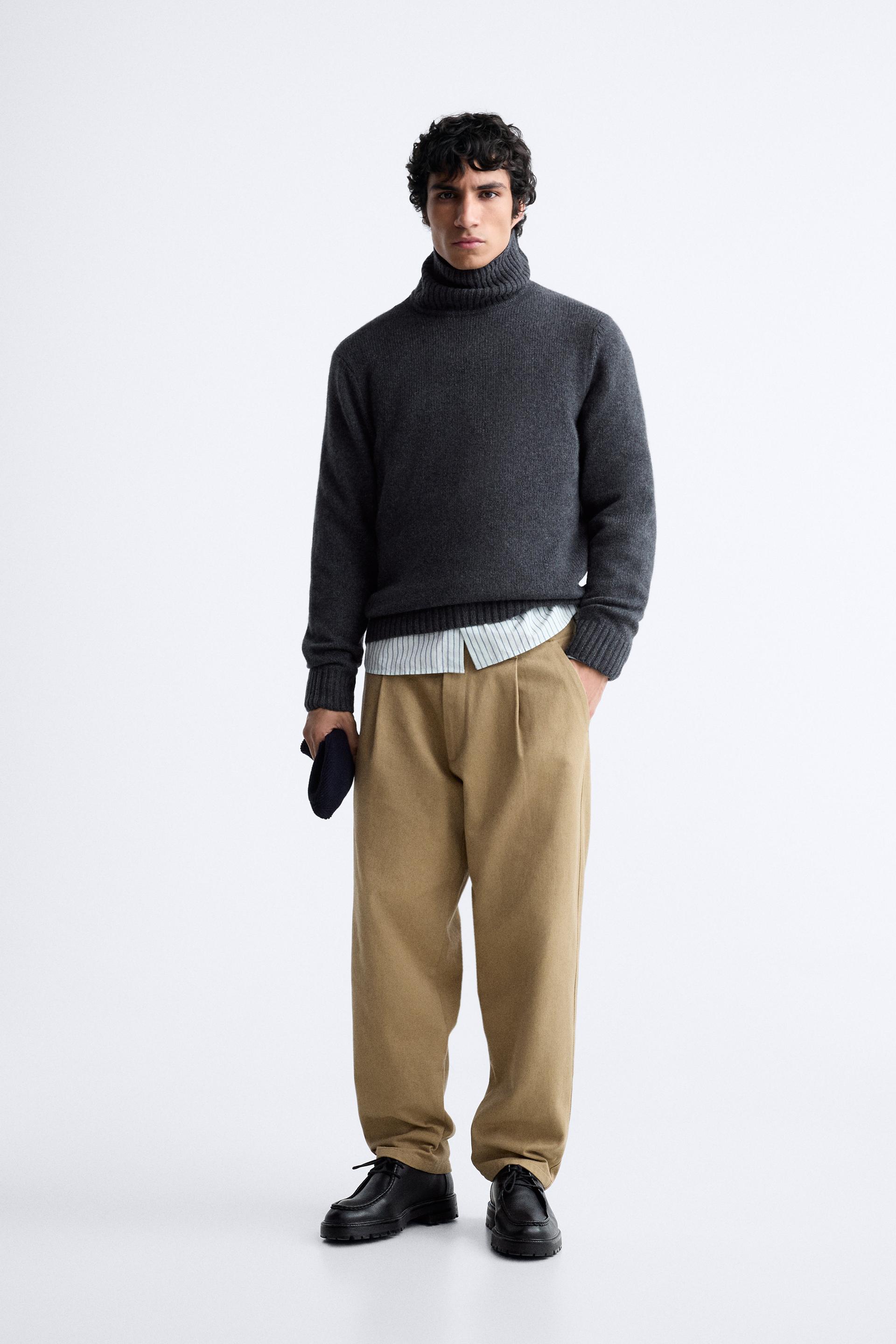 СВИТЕР ИЗ ПОЛУШЕРСТИ С ВЫСОКИМ ВОРОТОМ
СВИТЕР ИЗ ПОЛУШЕРСТИ С ВЫСОКИМ ВОРОТОМ