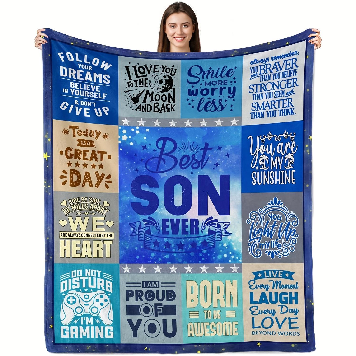 Best Son Ever Personalized Throw Blanket - Perfect Gift for Dad S Birthday Or Any Special Occasion 130x150cm
Best Son Ever Personalized Throw Blanket - Perfect Gift for Dad S Birthday Or Any Special Occasion 130x150cm