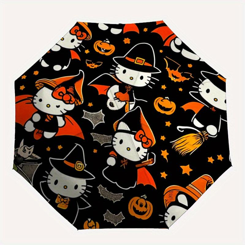 1pc Halloween Hello Kitty Automatic Umbrella 8-Bone Design Compact Gear for Outdoor Travel, Perfect Helloween Chrismas Gift for Friends or Family y250
1pc Halloween Hello Kitty Automatic Umbrella 8-Bone Design Compact Gear for Outdoor Travel, Perfect Helloween Chrismas Gift for Friends or Family y250