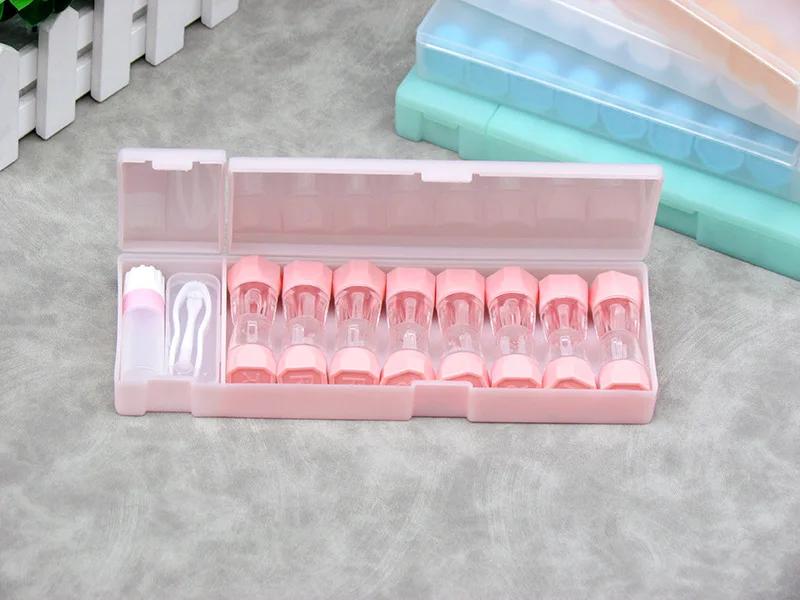 8pcs/set Colored Contact Lenses Case for Eyes Contacts Travel Kit Holder Lens Container Soak Storage Case Eyewear Accessories рожевий
8pcs/set Colored Contact Lenses Case for Eyes Contacts Travel Kit Holder Lens Container Soak Storage Case Eyewear Accessories рожевий