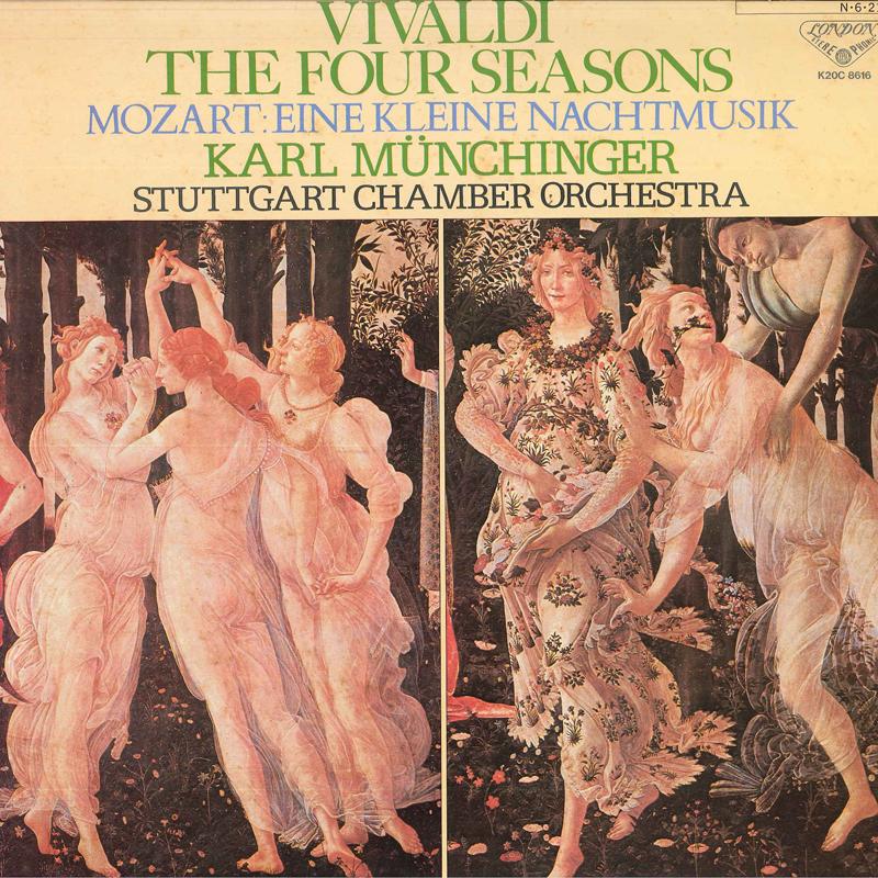 LP Record KARL MUNCHINGER(COND.)/STUTTGART CH - Vivaldi/(the Four Seasons),mozart/( K20C8616 KING 1984 Japan Obi Classical Used
LP Record KARL MUNCHINGER(COND.)/STUTTGART CH - Vivaldi/(the Four Seasons),mozart/( K20C8616 KING 1984 Japan Obi Classical Used